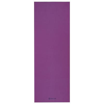 GAIAM - No-Slip Yoga Mat Towel - Mikrofaserhandtuch Gr 61 x 173 cm lila/blau Image