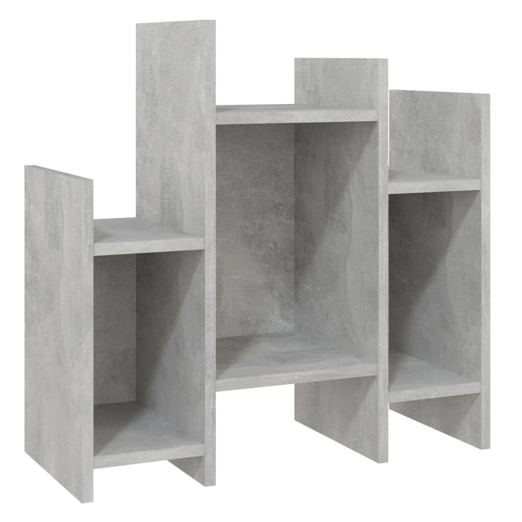 vidaXL Regalschrank Betongrau 60x26x60 cm Holzwerkstoff Image
