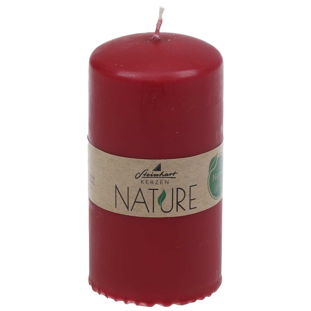 Steinhart Kerzen Stumpenkerzen Classic Nature Altrot 110 x Ø 57 mm Image