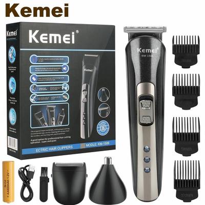 TEMU Professional Hair Clippers, Cordless Trimmer, Beard Cutting Machine, Cordless Usb Charging Hair Clipper Beard Trimmer Multi-functional Beauty Set Led Display Screen, Holiday Gift For Him