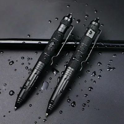 Outdoor Survival Tactical Pen Self Defense Weapons Emergency Hammer Portable Aluminium Self Defense Personal Security Tool