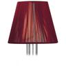 Inspired Mantra - Silk String - Abat-jour Clip On String Red Wine 80, 130mm x 110mm