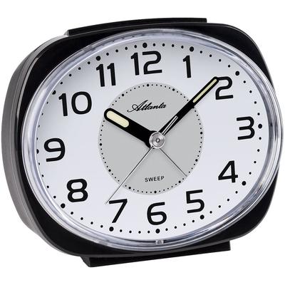 Quarzwecker ATLANTA, schwarz, Wecker