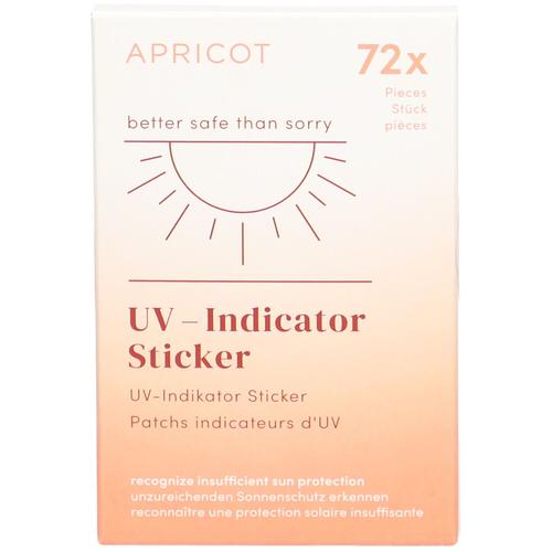 Apricot UV Indicator Sticker 72 St Pads