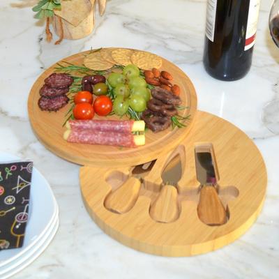 NCAA Washington State Cougars Bamboo Cheese & Charcuterie Board