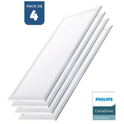 Barcelona Led - 4er Pack x Slim led Panels 120x30cm - Philips Treiber - 44W - Image