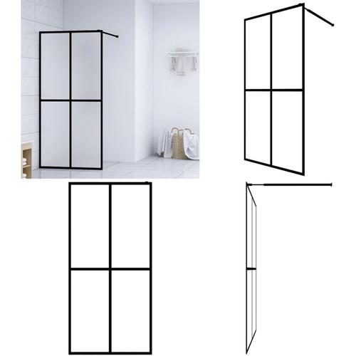 Duschwand für Walk-in Dusche Mattes Sicherheitsglas 118x190 cm - Duschwand - Duschwände - Home &