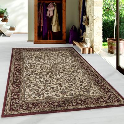 Teppich AYYILDIZ TEPPICHE "KASHMIR 2604", beige (cream), B:120cm H:10mm L:170cm, Polypropylen (PP), Teppiche, Orient Optik, pflegeleicht, robuster Kurzflor, Wohnzimmer Image
