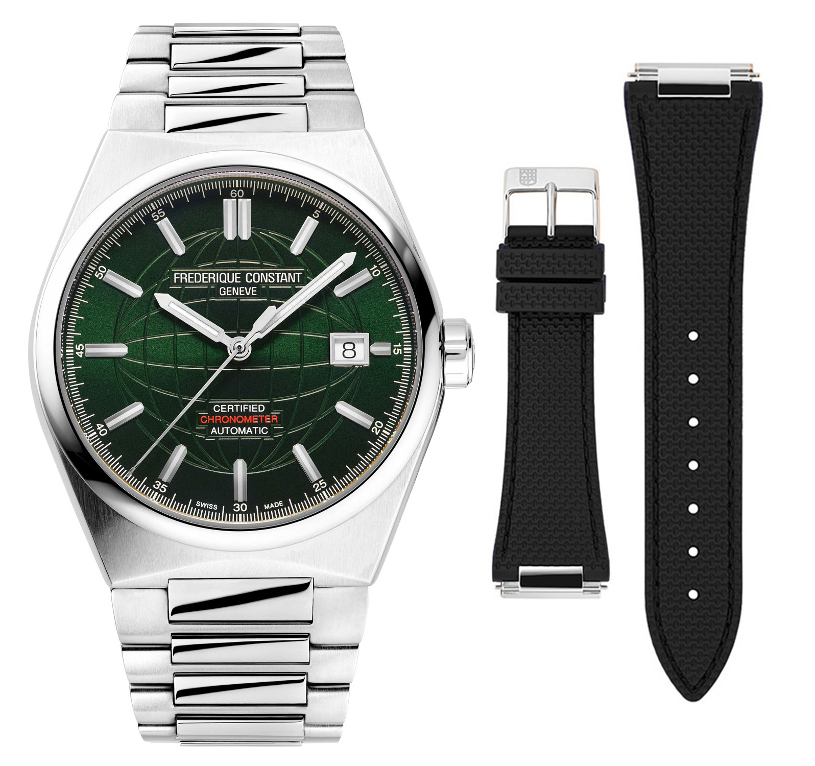 Frédérique Constant Highlife Automatic Cosc Silber Herren Armbanduhr FC-303G3NH6B Image