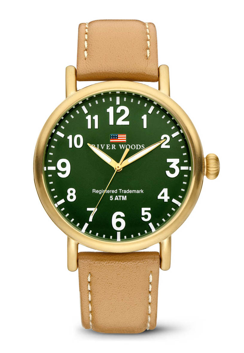 River Woods Sacramento Braun Herren Armbanduhr RW420022 Image