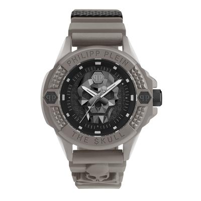 Philipp Plein The $kull Ecoceramic Taupe Herren Armbanduhr PWUBA0323