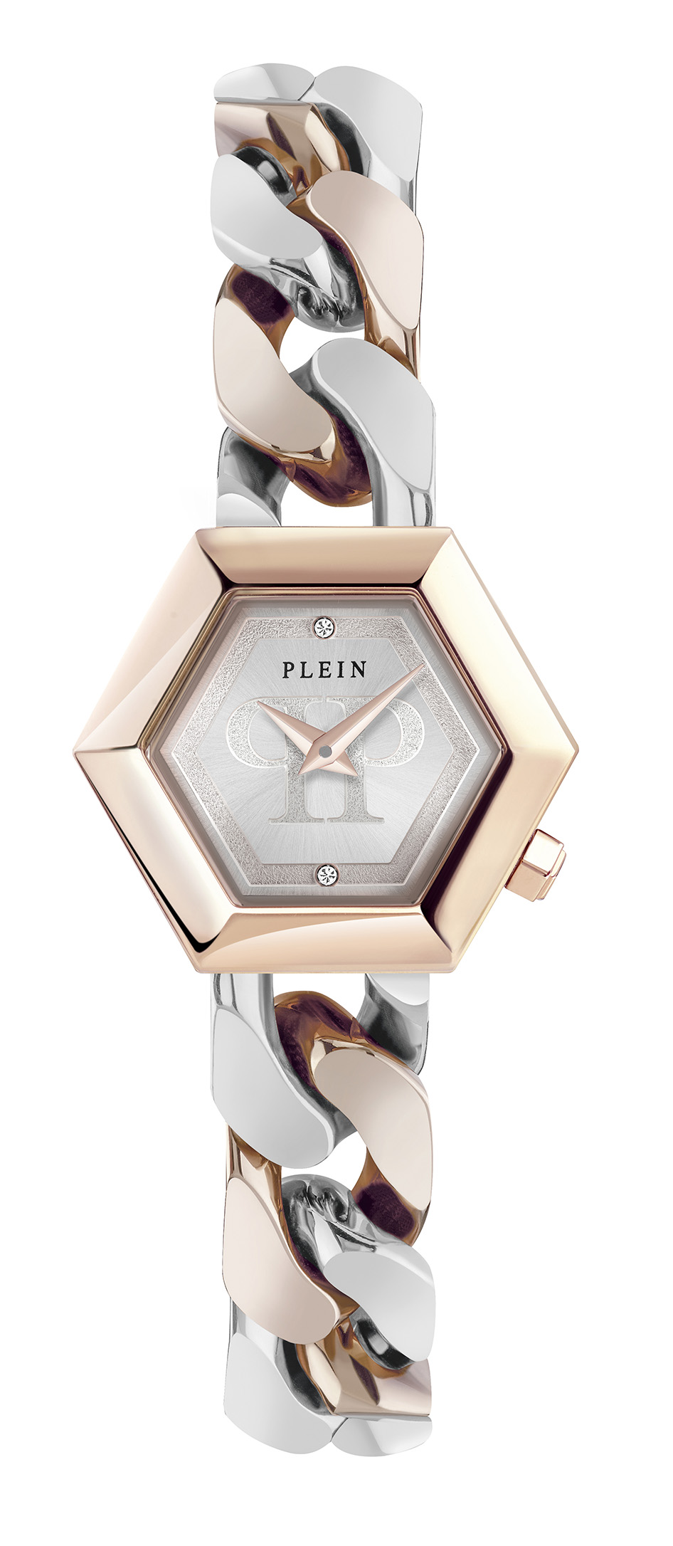 Philipp Plein Die Hexagon Groumette Damen mehrfarbige Uhr PWWBA0223 Image