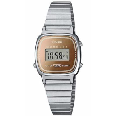 Casio Casio Collection Vintage Silber Damen Armbanduhr LA670WES-4AEF Image