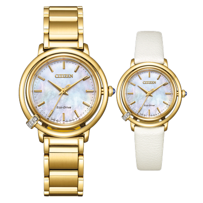 Citizen Gold Damen Armbanduhr EM1092-64D