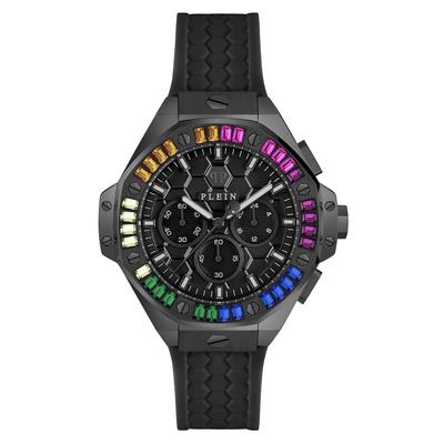 Philipp Plein Plein Chrono Royal Schwarz Unisex Armbanduhr PWPSA0724