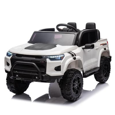 24V Ride-On Electric Pickup Truck for Kids with Safety Belts, Bluetooth, and Interactive Entertainment