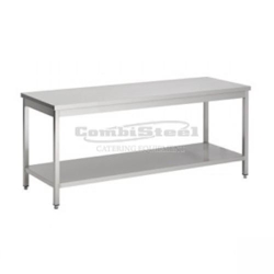 Combisteel Arbeitstisch mit Grundboden aus Edelstahl 1900x700x900mm Image
