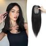 postiches pour femmes en vrais cheveux humains 14 pouces sans frange 3''x5'' postiches pour cuir chevelu pour femmes postiches en cheveux remy de qualité supérieure postiches pour femmes