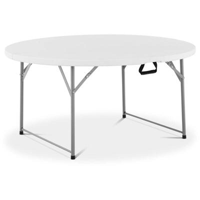 Klapptisch rund Klapptisch groß Klapptisch draußen Gastro Klapptisch Weiß 150 kg Image