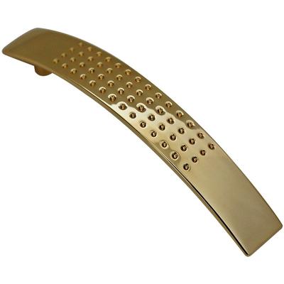 Gamet - Möbelgriff Ausführung Messing Optik Lochabstand 96mm Schrankgriff aus Metall Image