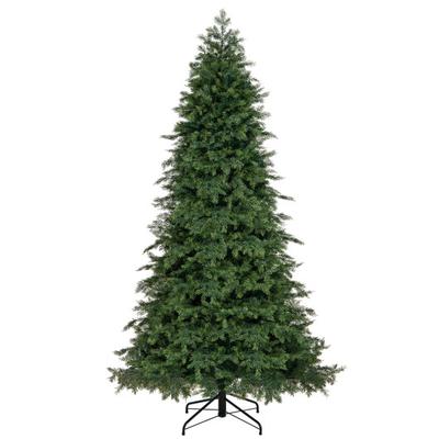 Costway Artificial Christmas Tree Green Hinged Holiday Tree with 721/1019 Lush Branch Tips-7.5 ft