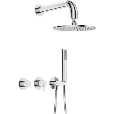 Neuesbad Serie 600 Unterputz Dusch-Set mit verstellbarer Kopfbrause Oberfläche: chrom NB1NQS_00YK1 Image