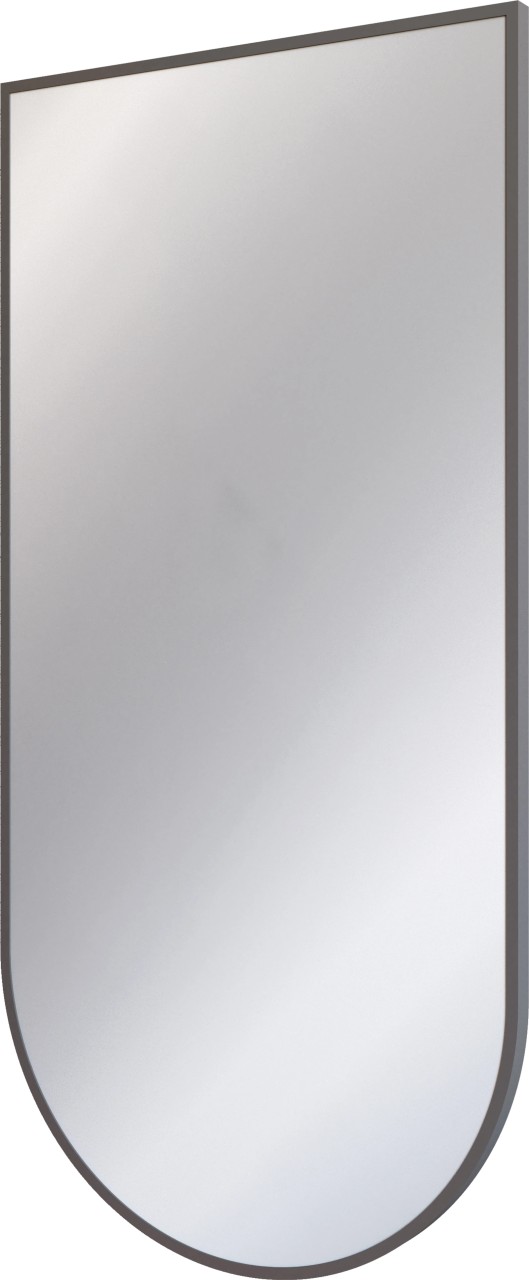 Neuesbad Serie 600 Spiegel mit Aluminium-Rahmen, 50 X 100 CM, Oberfläche: Titanium NB1ADI_D8511 Image