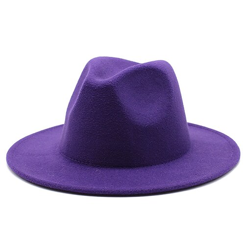 Per uomo Cappello del Kentucky Derby Cappello da Sole Cappello da Cowboy Cappello Fedora Trilby Nero Giallo Poliestere Stile Vintage Moda 18° Secolo Stato del Texas Quotidiano Festa a Tema Colore