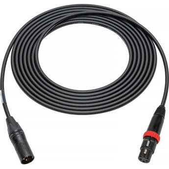 Sescom XLR Male to XLR Female Cable with Rotary On-Off Switch (Nickel Housing , 25 SC25XXJ-S