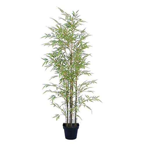 Fake Plants Artificial Plant Fake Bamboo Tree Artificial Tree Potted Plant Artificial Greenery Plants In Pot Decorative Trees For Home Office Lobby Artificial Plants Indoor Outdoors ( Size : 160cm )