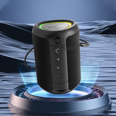 TEMU Mini Speaker, 15w ( 20w) , 15-hour Playtime, Tws Automatic Pairing, Portable For Mobile Phones, Computers, Tablets - Black Abs, Usb Charging