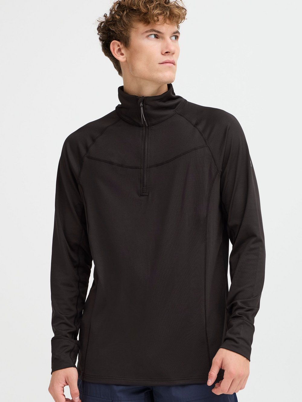 North Bend Langarmshirt Herren schwarz, L Image