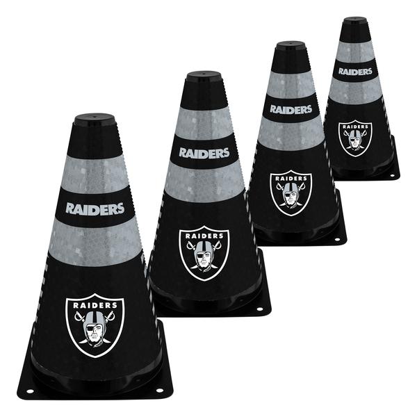 las-vegas-raiders-four-piece-9"-zone-cone-set/