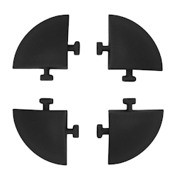 ArtPlast - Ecken für braune Holzoptik, 5,4x5,4x2,5 cm Image