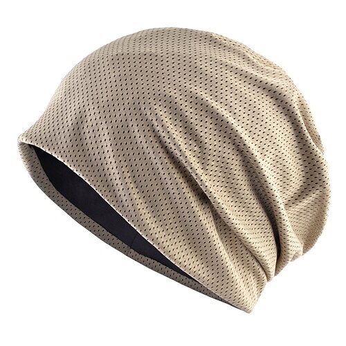 Herren Unisex Beanie Mütze Wollmützen Schwarz Rote Polyester Gemütlich Freizeitskleidung Ausgehen Solide / einfarbig Atmungsaktiv Image