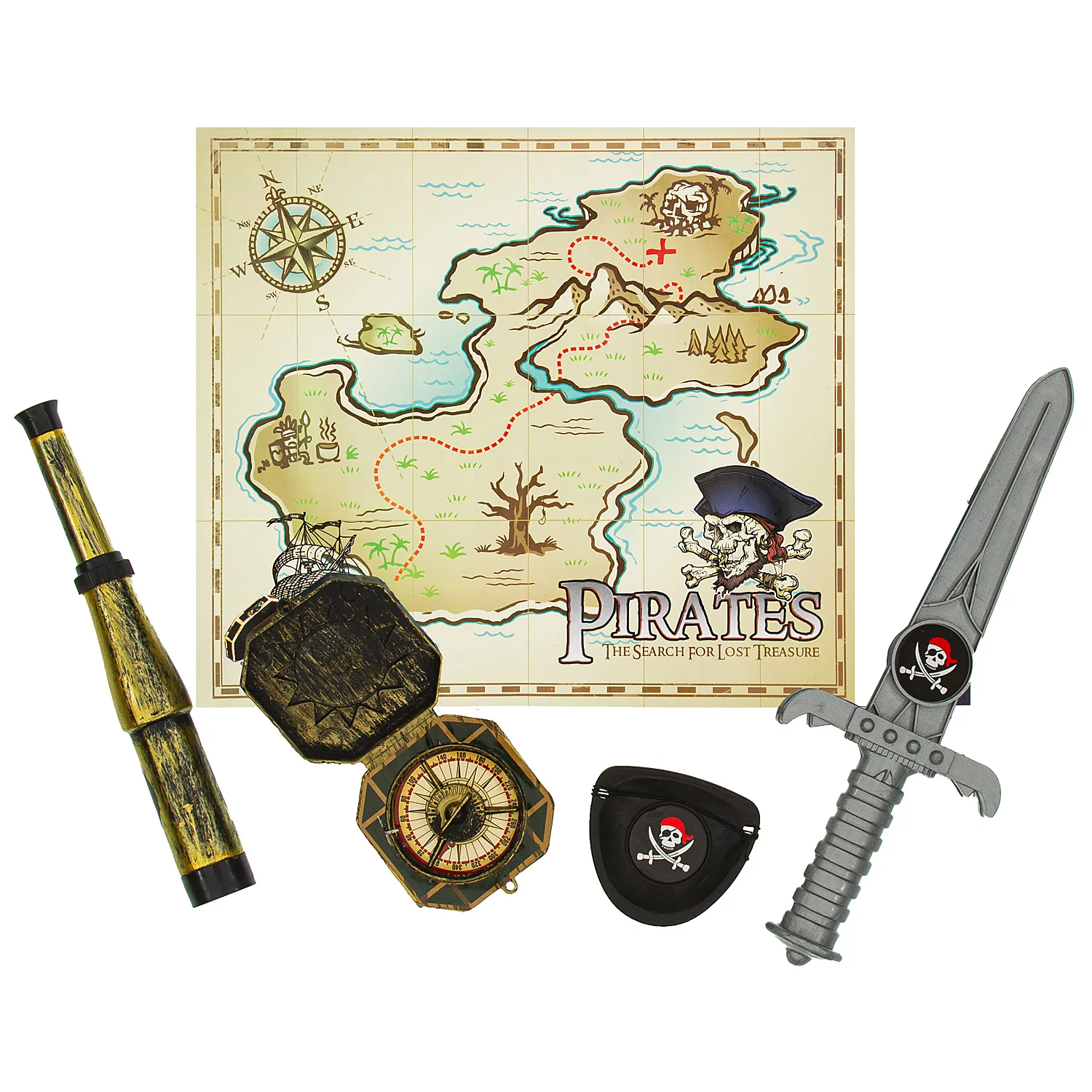 Kinder-Set Pirat, 5-teilig Image