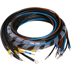 Hager Zu-/Abgangskabelbaum, für 1-stöckige Tragplatten, 4p, Hülse Image