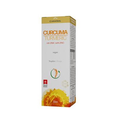 Cannsol Curcuma m.Zink Tropfen 30 ml Image