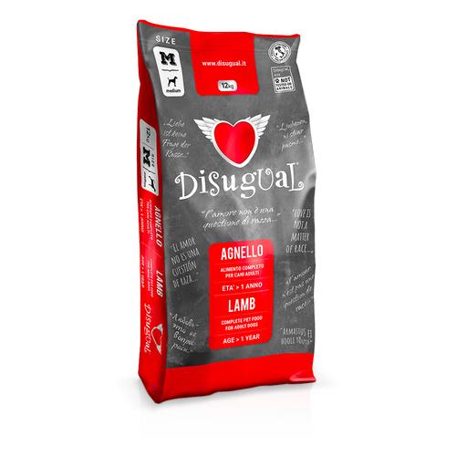 12kg Disugual Medium Adult Lamm Hundefutter trocken