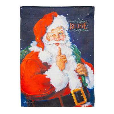 29 in. x 43 in. Believe Suede House Flag - Multicolor - 29 in x 43 in