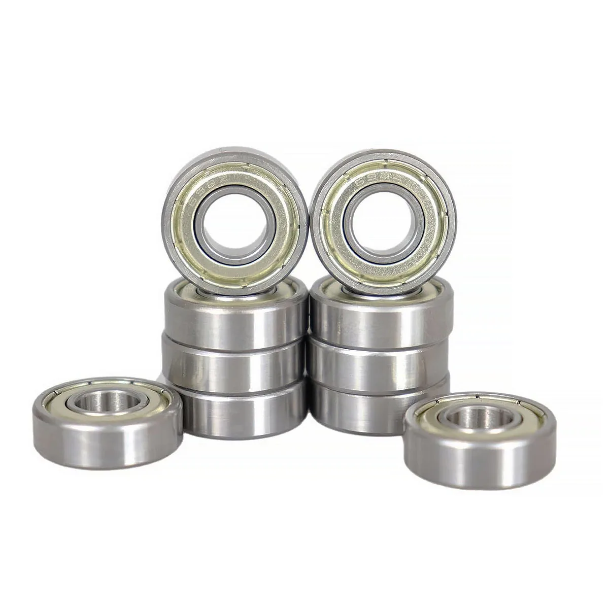 4 Stück, 626ZZ, 698ZZ, 608ZZ, 628ZZ Doppelmetalldichtungslager, Hochgeschwindigkeits-Miniaturlager Image