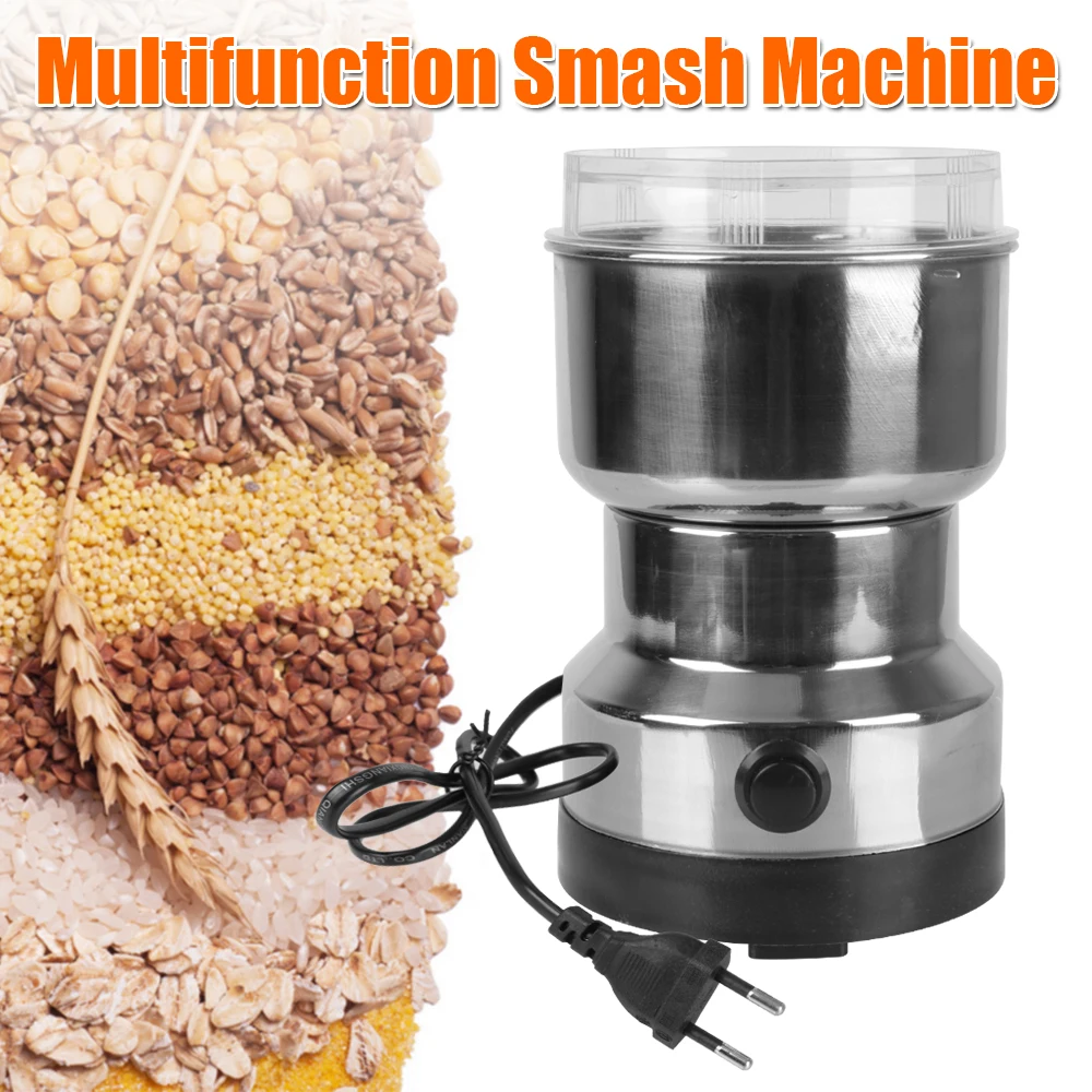 Körner Mühle Maschine Küche multifunktion ale Kaffee Chopper Klingen elektrische Kaffeemühle für zu Hause Nüsse Bohnen Gewürze Mixer Image