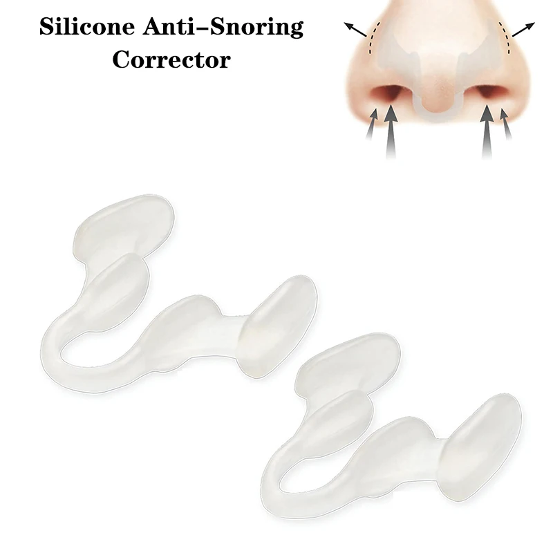 Silikon Nasen clip Anti Schnarchen Nasen dilatator stoppen Schnarch hilfe leichtes Atmen verbessern schlafende Rhinitis Image