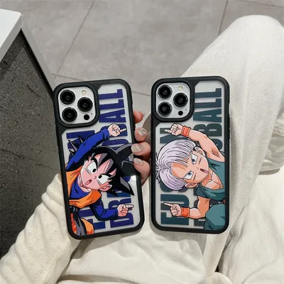 Anime Dragon Ball Torankusu Goten Handyhüllen für iPhone 11 12 13 14 15 16 Pro Max Tough Armor Gummi stoßfeste Abdeckung