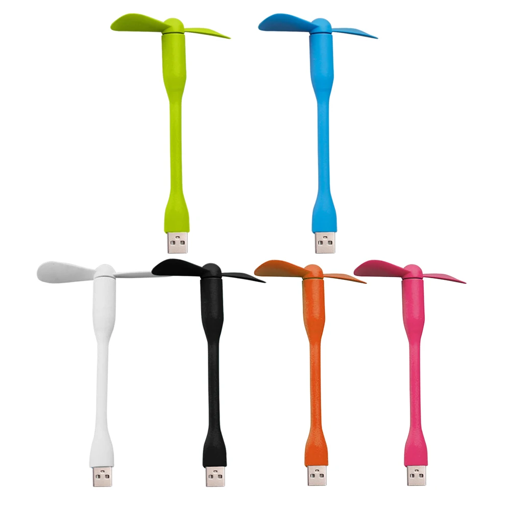 USB-Mini-Lüfter flexible tragbare USB-Lüfter Sommer kühlung Artefakt für Notebook-Computer Luftkühler Computer Peripherie geräte Image