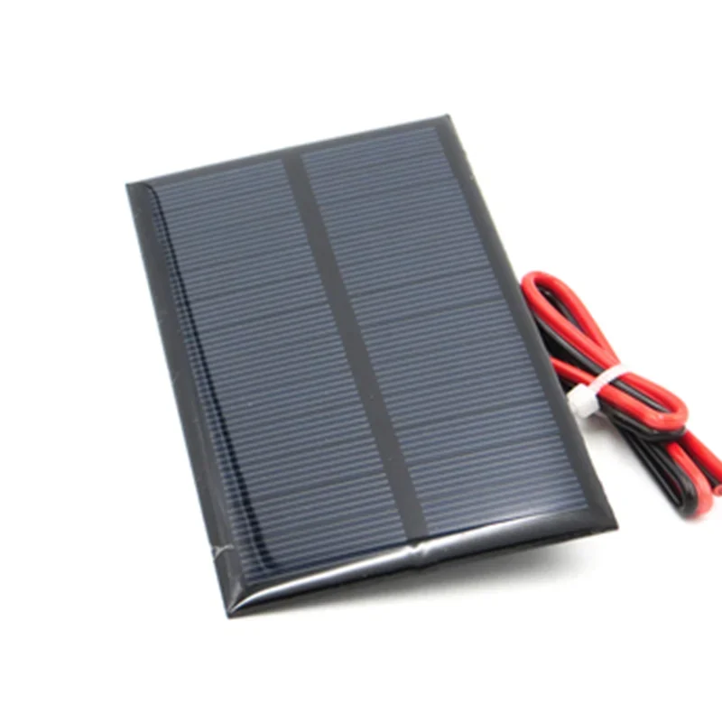Qualität Großhandel 6V 1W 1,1W 2W 3W 4,5W 6W 10W Solarpanel/DIY 6V Heim-Solarsystem mit Leitung Image
