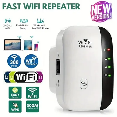 Wifi Signal Range Extender Verstärker Booster Netzwerk Repeater Wireless