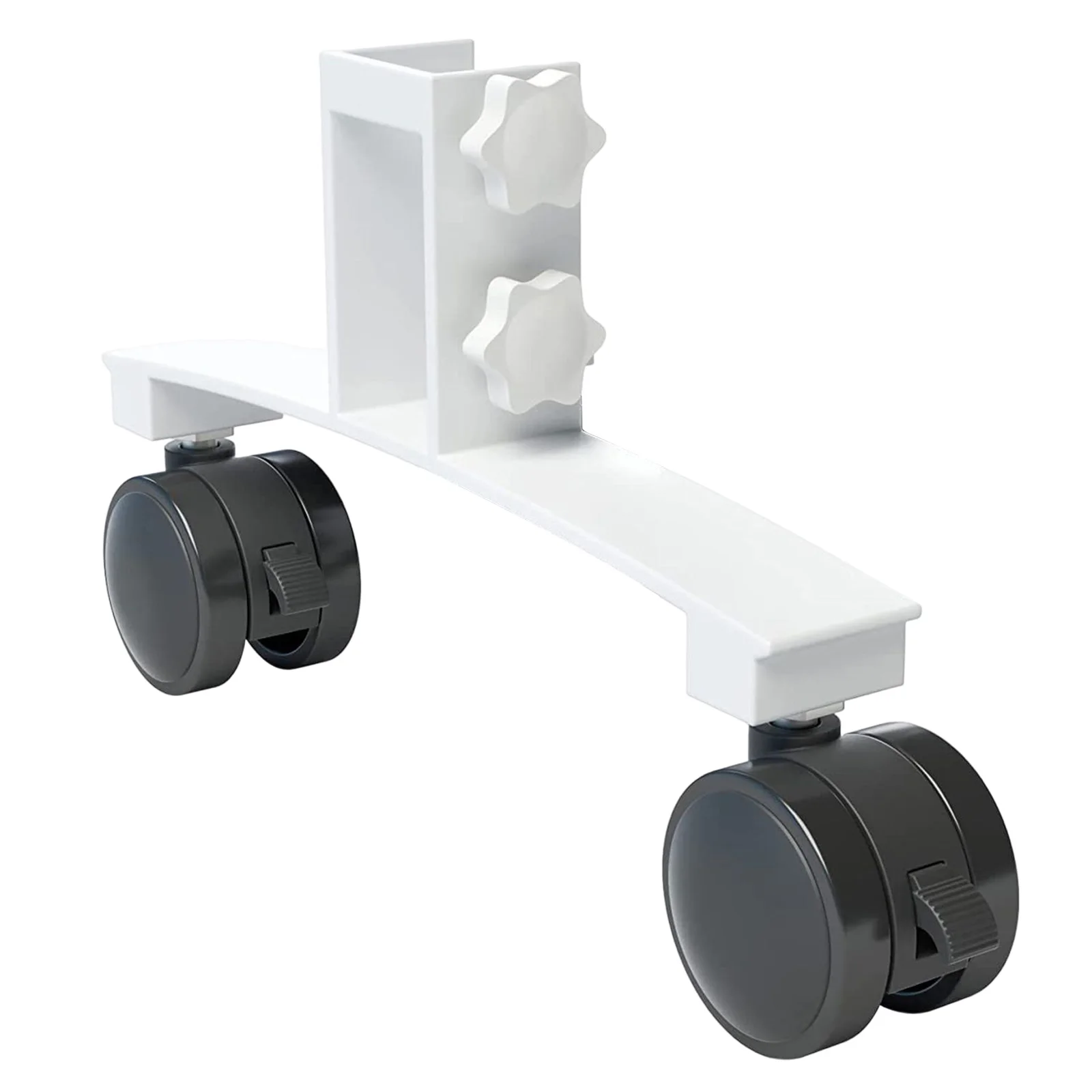 Metall Infrarot wärmer Fuß stütze Universal Heizplatte stehende Beine mit Rädern einfach zu installieren Heizsystem Zubehör Image