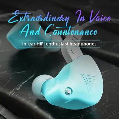 Original QKZ AK6-X/AK6 Kupfer Fahrer HiFi Verdrahtete Kopfhörer Sport Kopfhörer Bass Stereo Headset Image