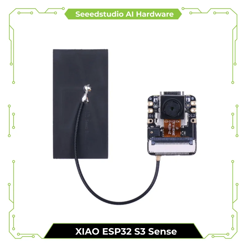 Seeed Studio XIAO ESP32 S3 Sense Seeeduino Xiao esp32s3 Sense, OV2640 Kamera-Entwicklungsplatine, 2,4 GHz Wi-Fi, BLE, Mikrofon, für Arduino Image